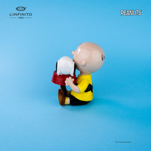 Carica l'immagine nel visualizzatore di Gallery, Charlie Brown e Snoopy nella ciotola dell'acqua