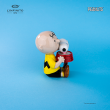 Carica l'immagine nel visualizzatore di Gallery, Charlie Brown e Snoopy nella ciotola dell'acqua
