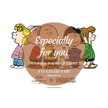 Lade das Bild in den Galerie-Viewer, Geschenkgutschein L'INFINITO X PEANUTS